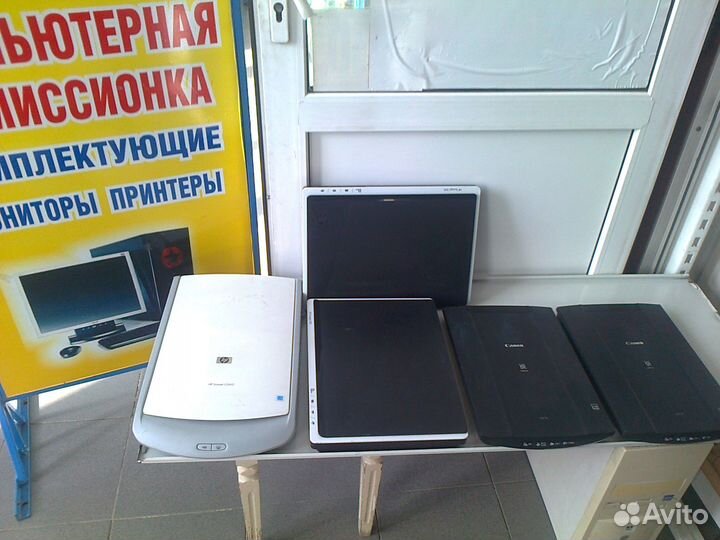 Сканера HP, Canon 6 шт