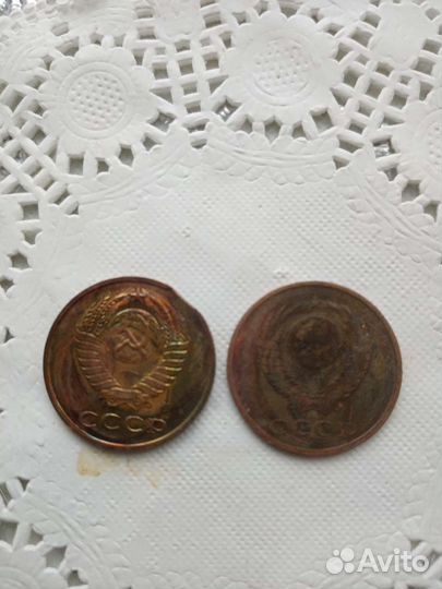 Монеты 3 коп редкие