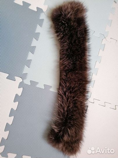 Опушка натуральный мех на Воротник или капюшон