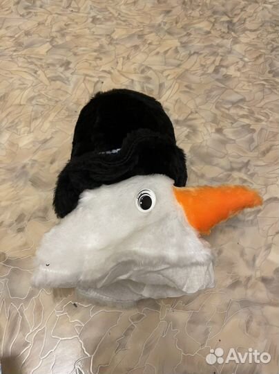 Новогодний костюм для мальчика снеговик