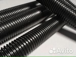 Шпилька каленая М12 черная L1000mm 10.9