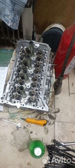 Головка блока цилиндров 1zrfe Toyota Corolla