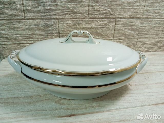 Утятница - супница крм Германия фарфор 1,5 литра