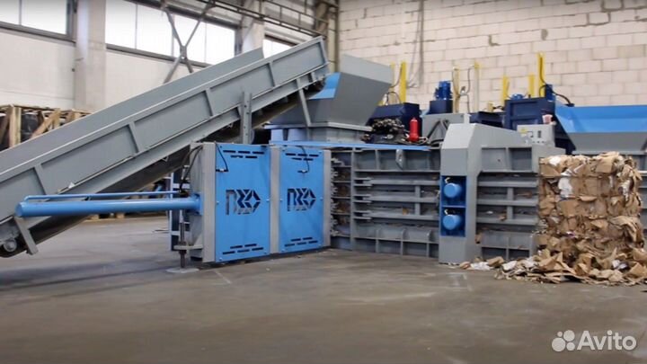 Горизонтальный пресс автоматический усилие 60 тонн