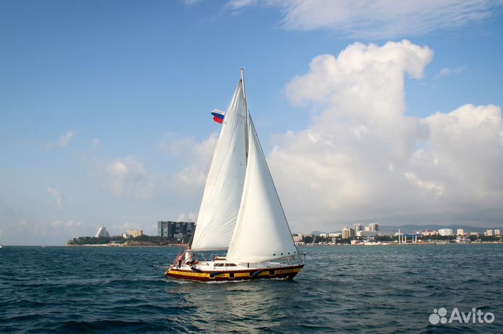 Аренда парусной круизной яхты в Анапе