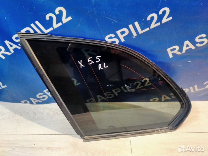 Стекло заднее левое Bmw X5 E53 M54B30 01/2004