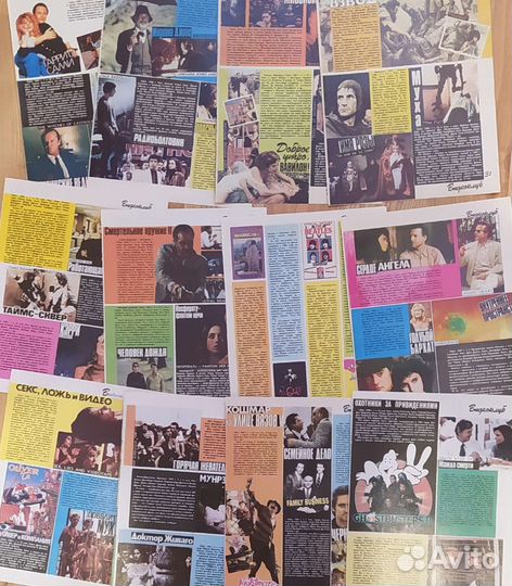 Постеры актёров Голливуда 90-х гг