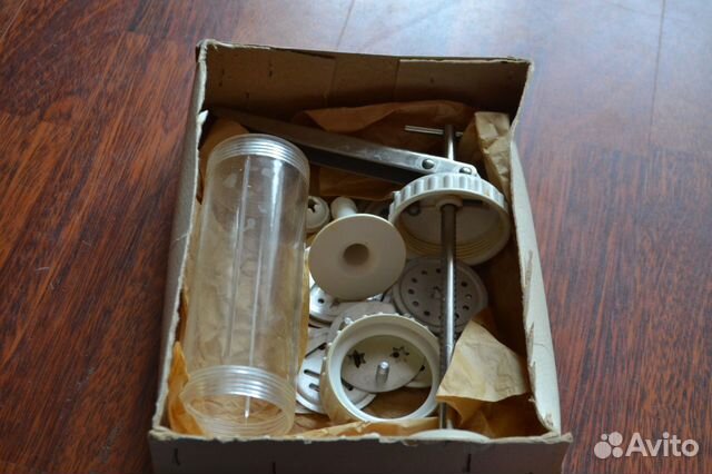 Шприц кондитерский с насадками на запчасти