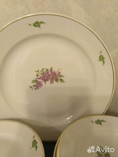 Сервиз столовый сирень 68г
