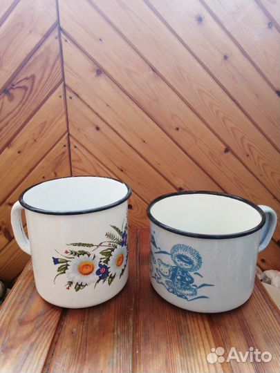 Кружка эмалированная