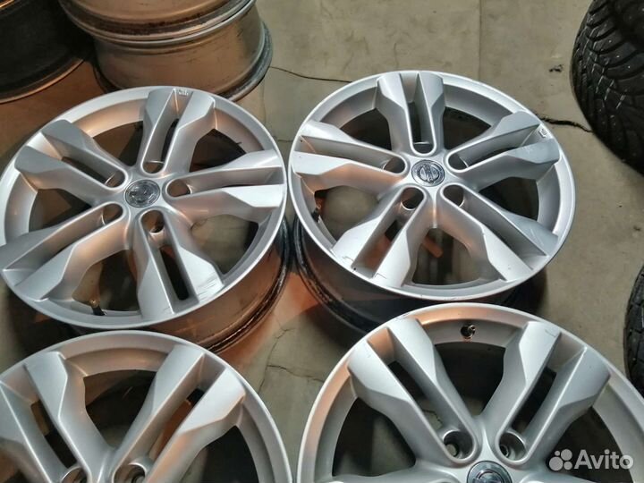 17 литые диски Nissan x-trail оригинал 5/114,3