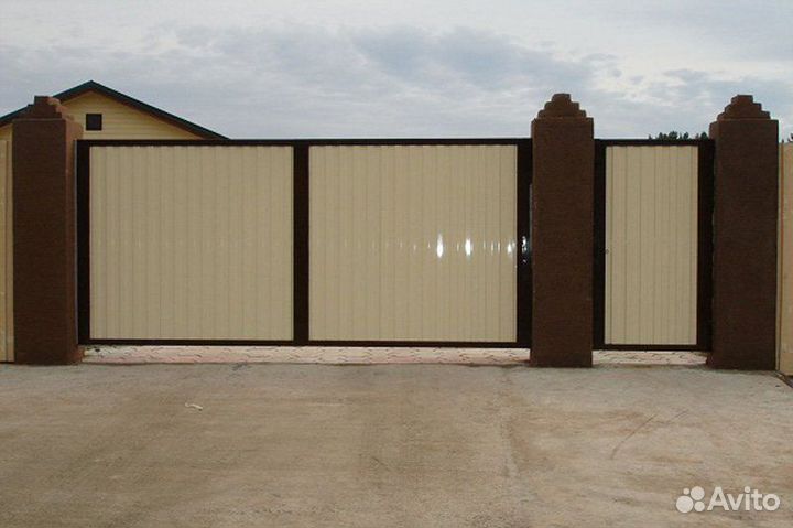 Профнастил С-8 2,0*1,2м 0,45мм Ral 1014 сл. кость