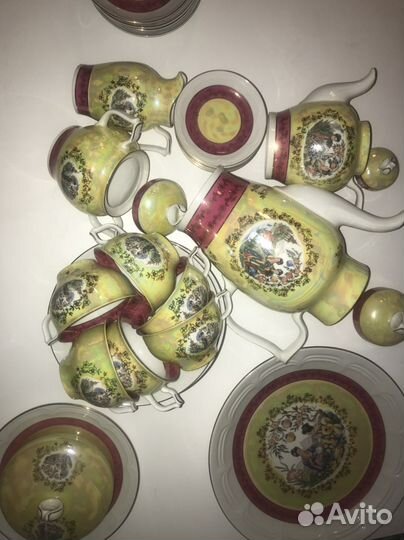 Чайный сервиз Мадонна ГДР 12 персон