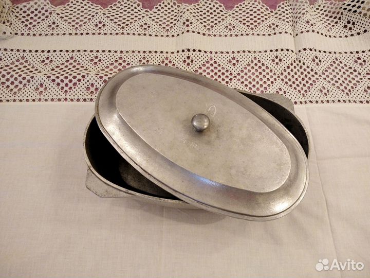 Чугунный казан и сковорода СССР