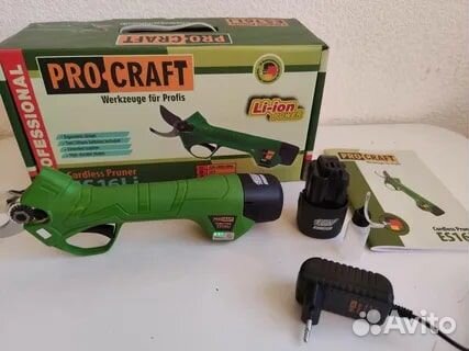 Аккумуляторный секатор Procraft ES16Li