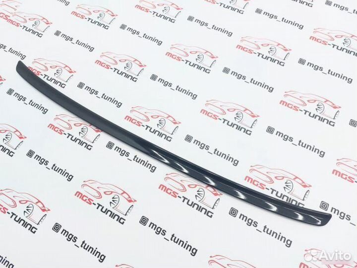 Спойлер BMW 3 Series E46 (Купе) M3 Style чёрный