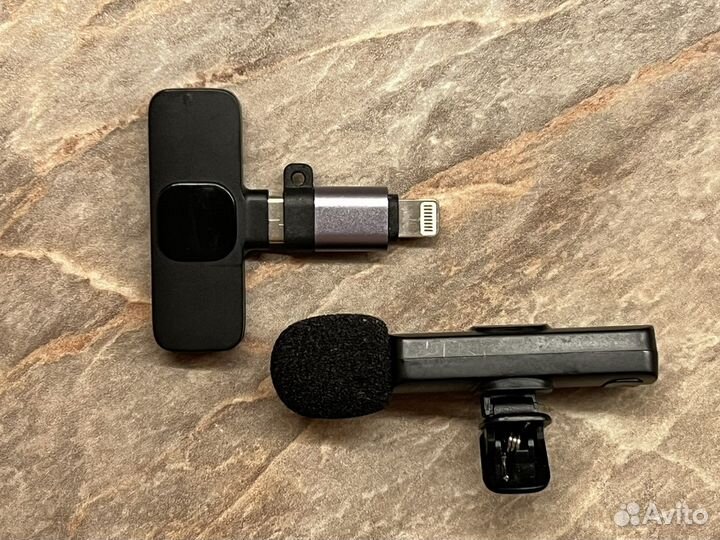 Микрофон на айфон петличный