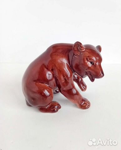 Фарфор статуэтка Медведь Katzhutte Германия 1950-е