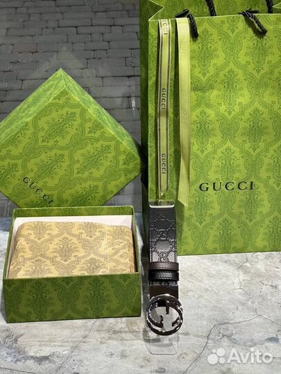 Женский кожаный ремень Gucci