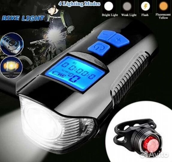 Спидометр+гудок+фонарь +задний фонарь