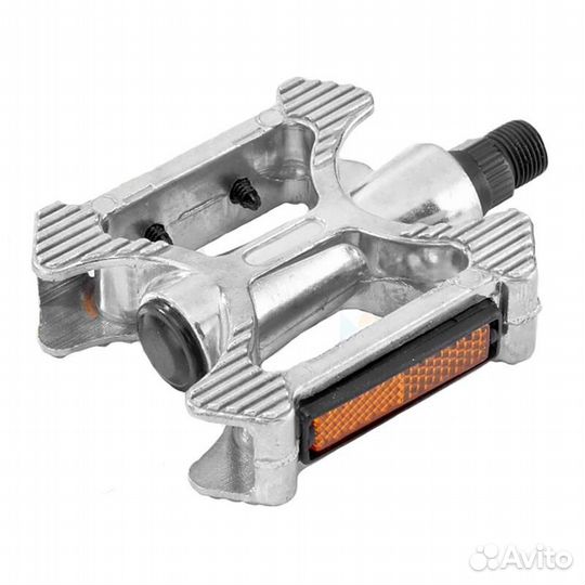 Педали вело BLF-B10 алюминий серебро 9/16