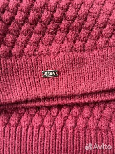 Набор шапка и шарф U.S.Polo