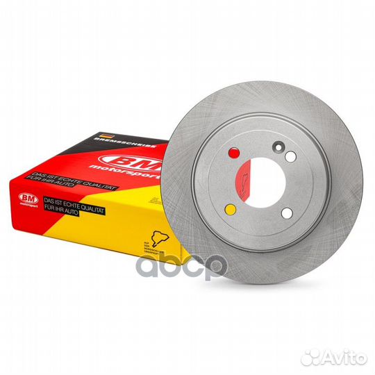 Диск тормозной зад, прав, лев BD5307