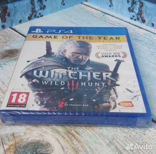 Игра на PS4 Ведьмак 3 Дикая охота (Новая)