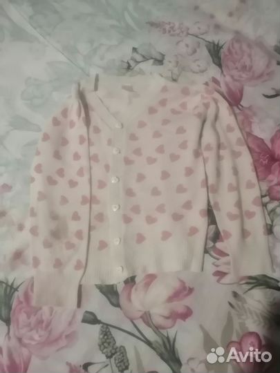 Кофта для девочки 98 104