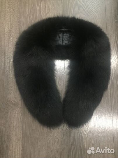 Меховой воротник из песца