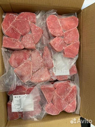 Стейки тунца