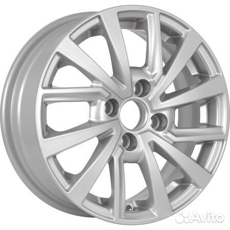 KDW KD1430 : 5.5x14 4*100 Et:40 Dia:54.1 Silver Painted
