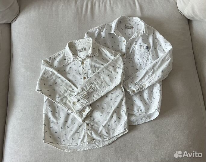 Рубашка zara kids 128 см 8 лет 134 см 9 лет