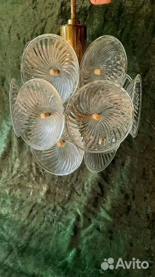 Люстра одуванчик спутник с радиоволнами