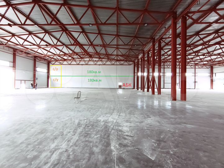 Новый складской комплекс А-класса, 2700 м²