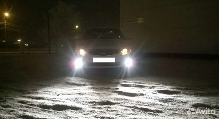 Туманки Птф Лада приора LeD светодиодные