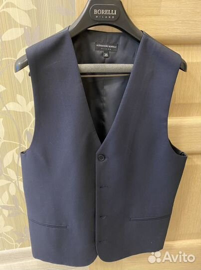 Пиджак и жилетка Alessandro Borelli размер 16