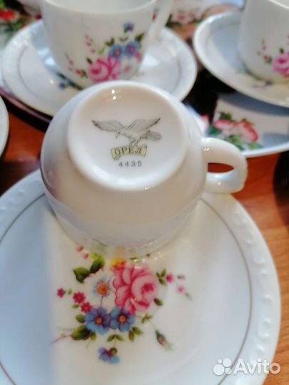 Кофейный сервиз СССР фарфор