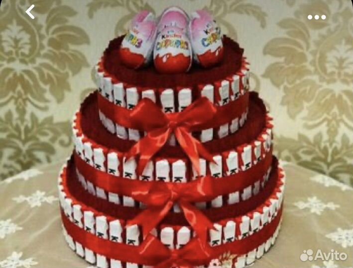 Торт из киндеров