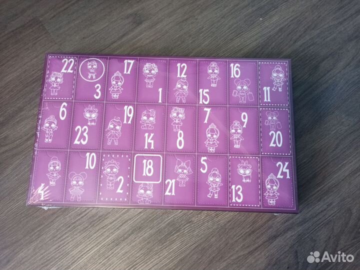 Адвент календарь кукла лол