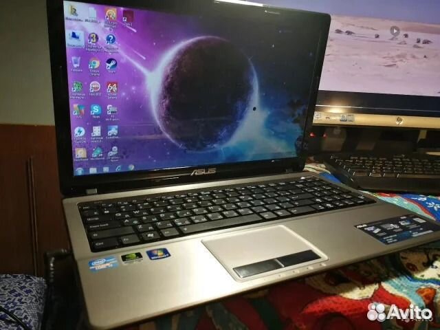 Игровой 4 ядерный Intel Core i5-3230 ноут