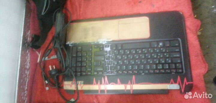 Ноутбук на запчасти dell