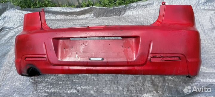 Задний бампер mazda 3 bk седан