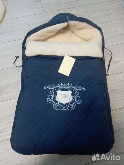 Конверт на выписку для мальчика зимний