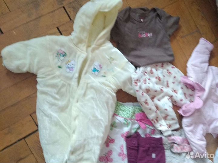 Одежда пакетом от О до 1.5года