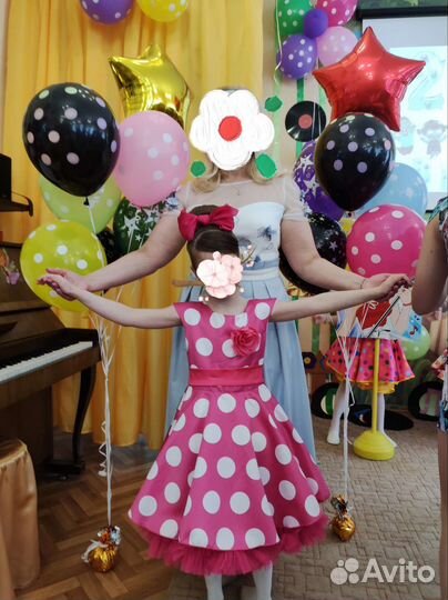 Платье стиляги для девочки