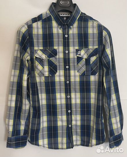 Рубашка мужская Basefield оригинал M/L(41/42)