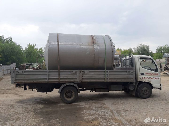 Грузоперевозки бортовой открытый 6 метров, 5 тонн