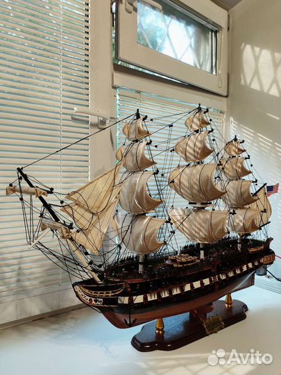 Модель корабля. Фрегат USS 