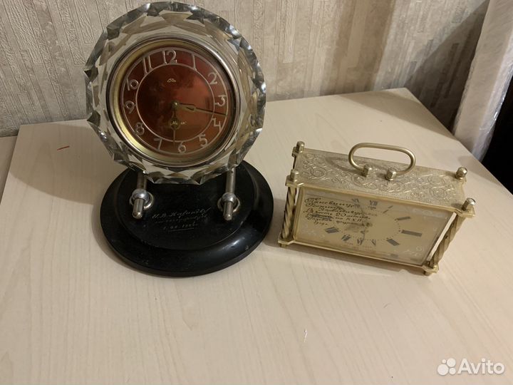 Часы настольные СССР